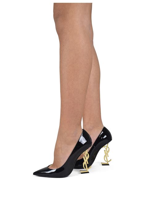 ysl opyum pumps with black heel|ysl opyum pump heels.